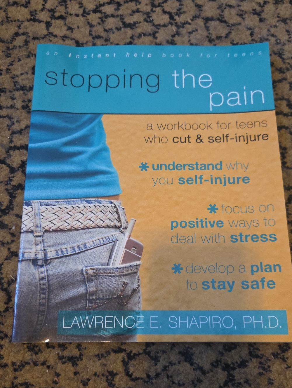 Stopping the Pain - Workbook for Teens (Blue/Gold Cover)
